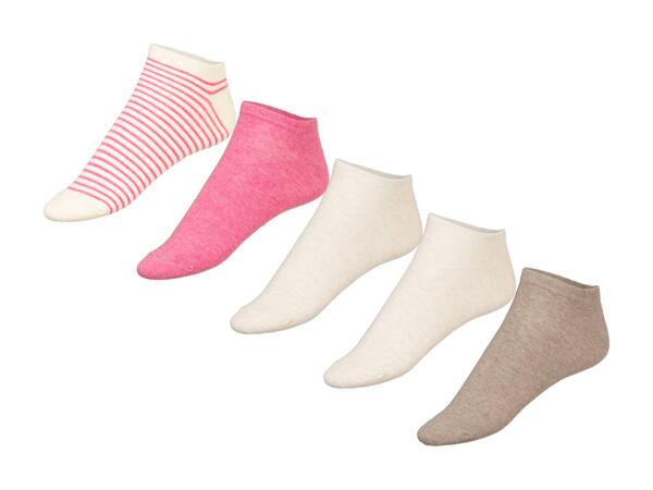 ESMARA(R) Sneakersstrømper 5-pak