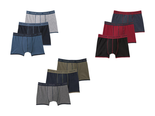 Boxers, lot de 3