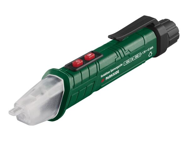 Non contact voltage detector, satellite signal finder or socket tester