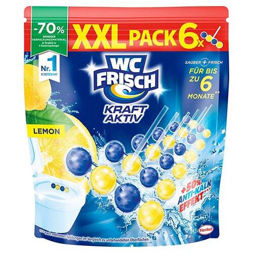 WC FRISCH Kraft Aktiv Dufts.Lemon 6x50g