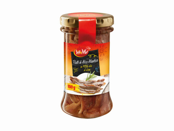 Anchovy fillets in Olive Oil