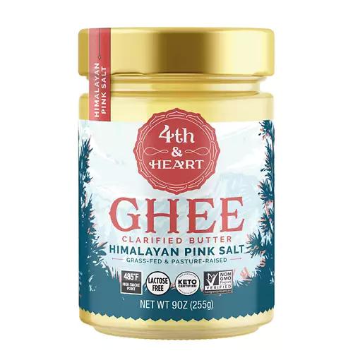 Himalayan Pink Salt Clarified Butter Ghee, 9 oz