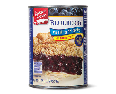 Baker's Corner Blueberry Pie Filling