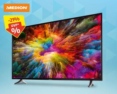 MEDION 125,7 cm (50") Ultra HD Smart-TV MEDION(R) LIFE(R) X15060
