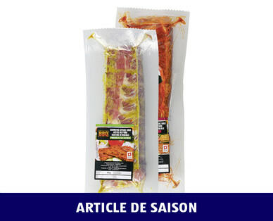 BBQ
TRAVERS DE PORC