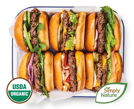 Simply Nature Organic Grass Fed 80/20 Ground Beef