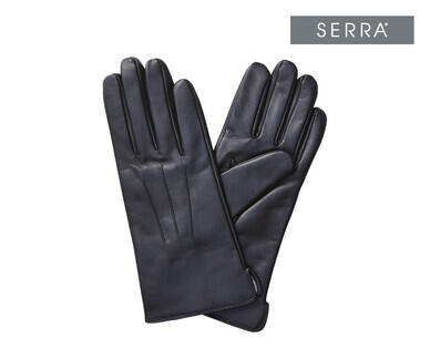 Leather or Wool Blend Gloves