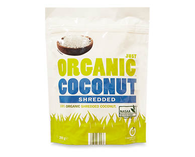 Just Organic Shredded Coconut 200g