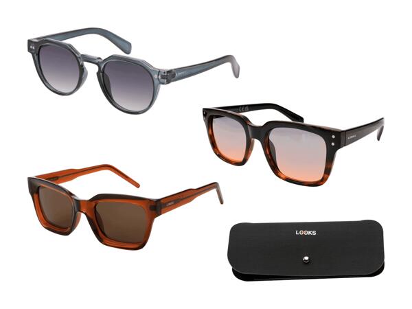 Lunettes de soleil avec étui