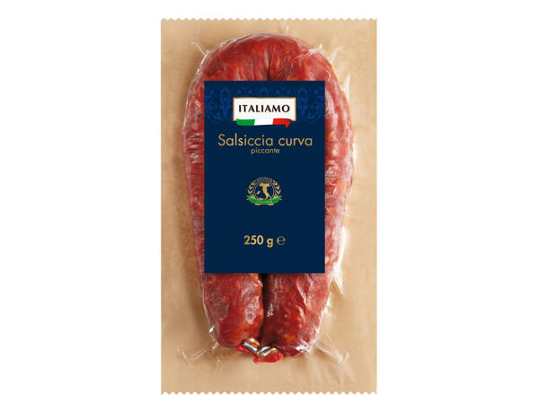 Salsiccia curva piccante