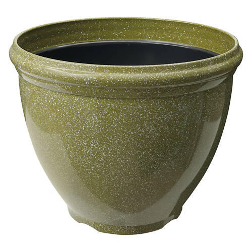 20" Light Weight Planter, Green