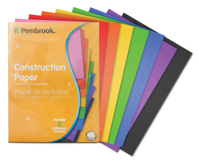 Pembrook 12" L x 9" W Construction Paper or Sketch Pad