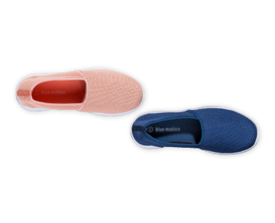 Scarpe estive effetto maglia BLUE MOTION