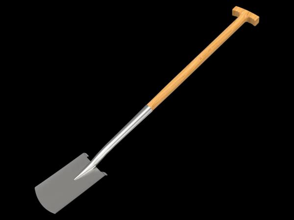 Spade, Fork or Flat Shovel