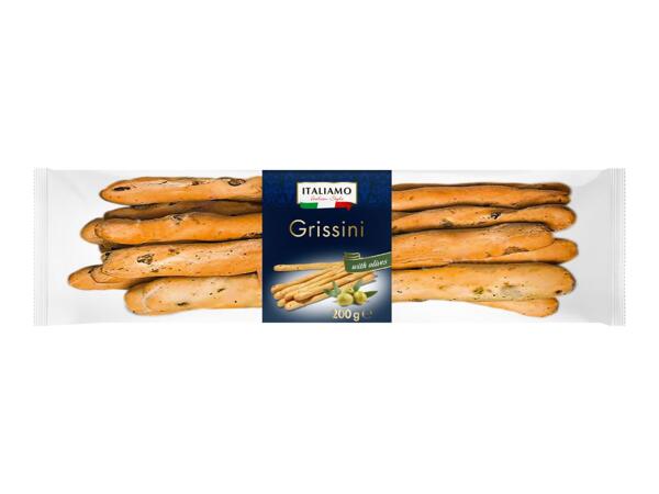 Grissini With Olives
