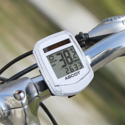 Draadloze fietscomputer