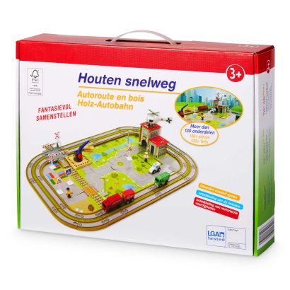 Holzrennbahn