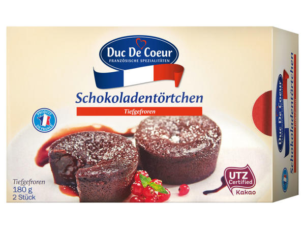 DUC DE COEUR Schokoladentörtchen
