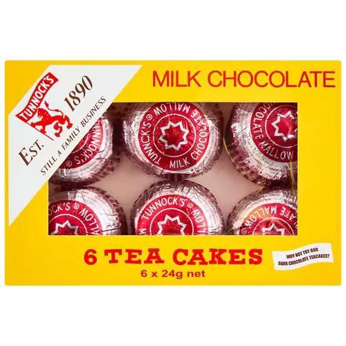 Tea Cakes 6 Pack 144g