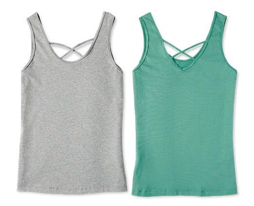 Serra Ladies 2 Pack Reversible Tank Top