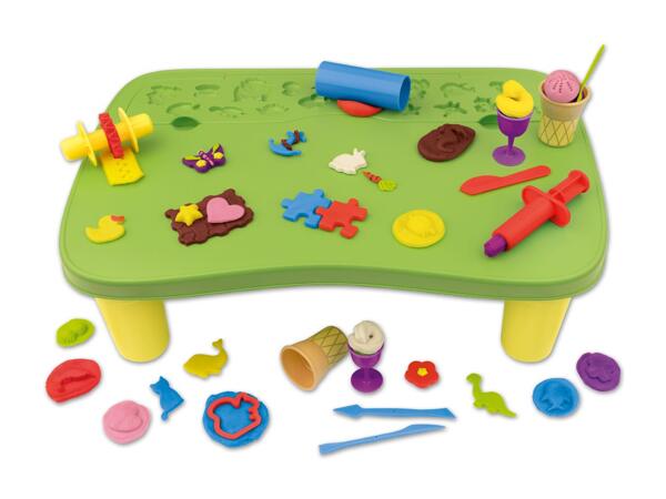 Knet-Set Spieltisch, 56-teilig