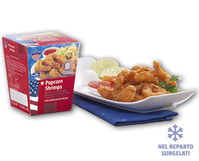 Popcorn shrimps ASC AMERICAN
