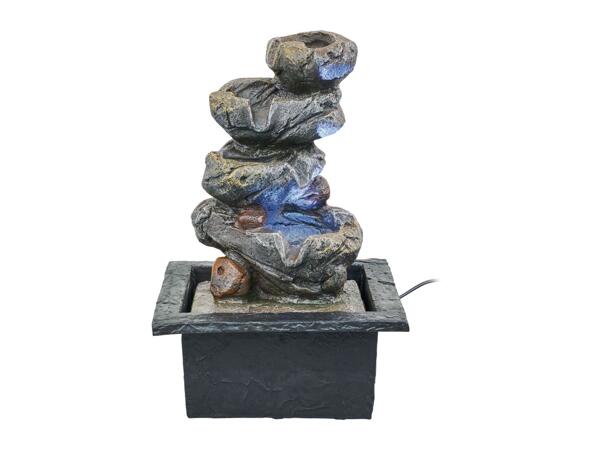 Livarno Home Decorative LED Fountain - Stones