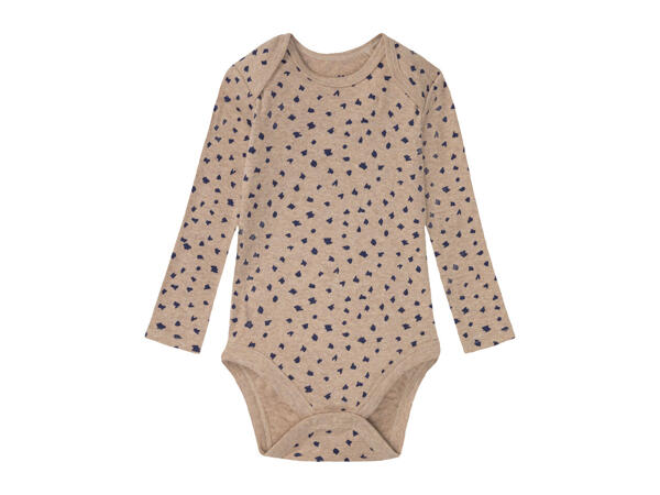 Lupilu Baby Long-Sleeve Bodysuits