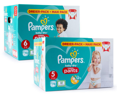 PAMPERS Windeln baby-dry