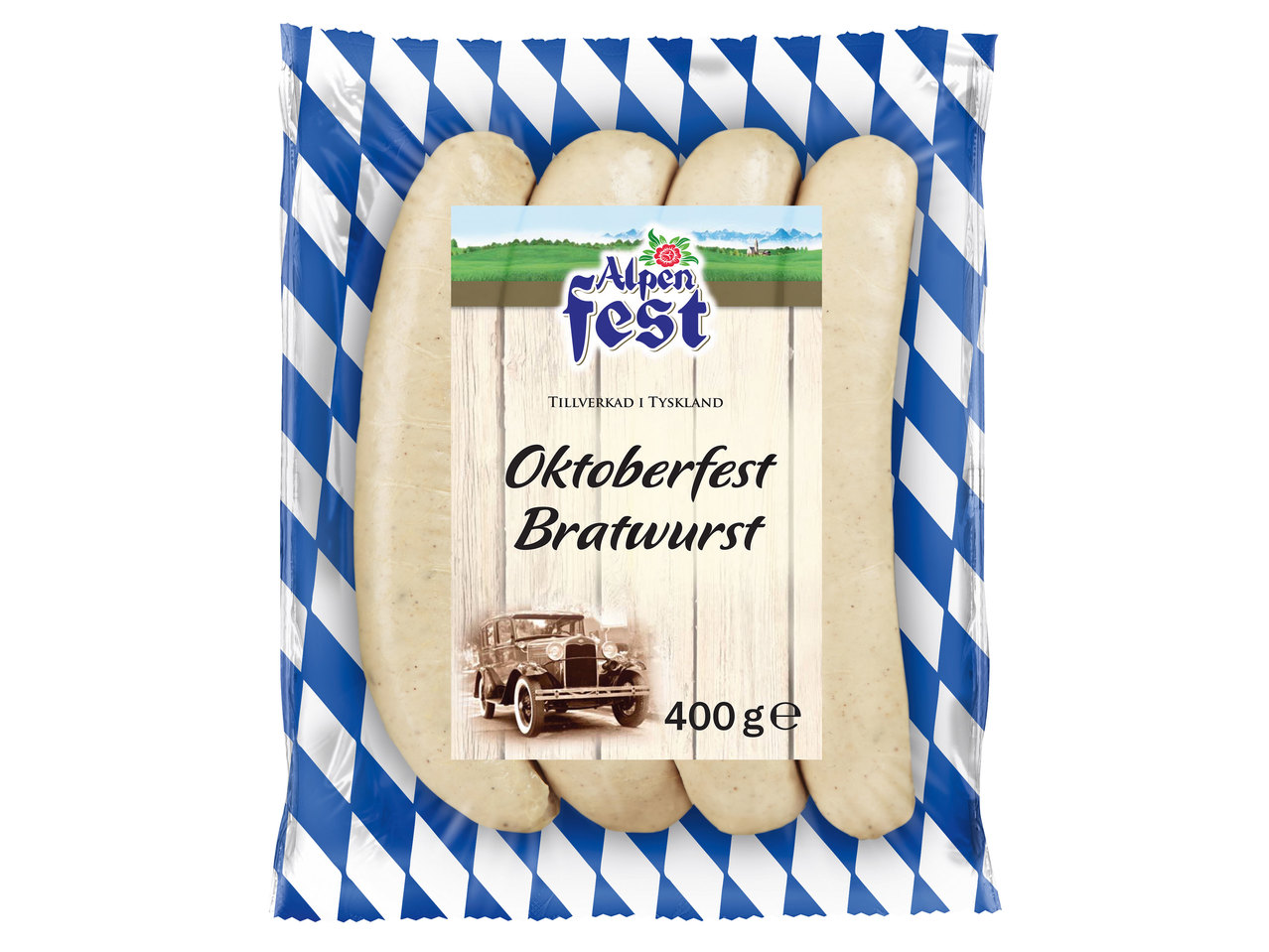 ALPENFEST Oktoberfest Bratwurst