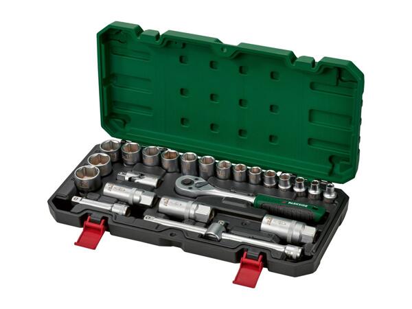 Parkside 3/8" Socket Set - 24 Pieces