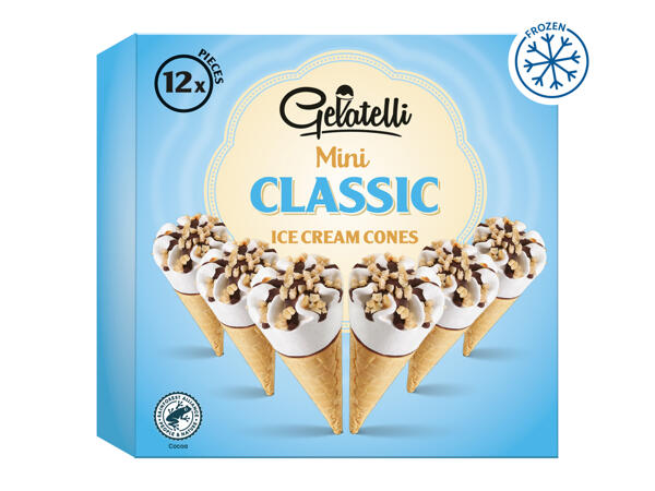 Gelatelli Chocolate Mini Ice Cream Cones