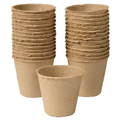 30 Pack Seedling Paper Pots