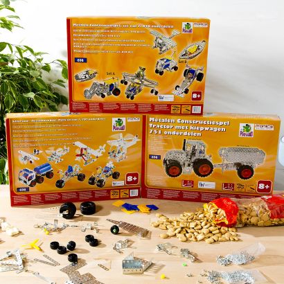 Jeu de construction en métal