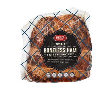 Triple Smoked Boneless Ham per kg