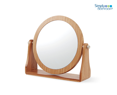 DUAL SIDED BAMBOO MIRROR