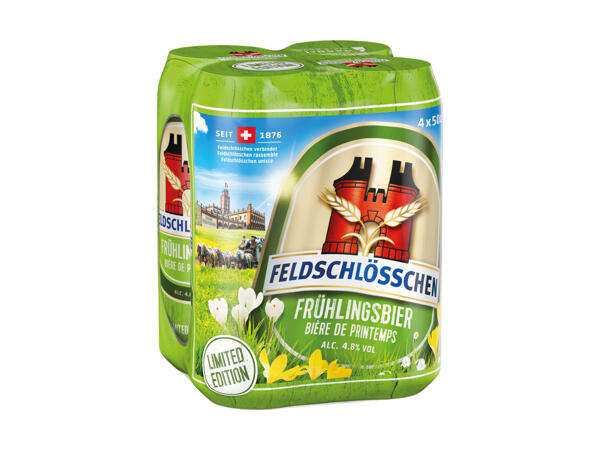 Bière de printemps Feldschlösschen