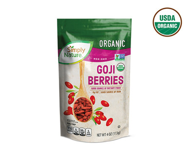 Simply Nature Organic Goji or Golden Berries