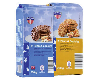 AMERICAN 
 PEANUT COOKIES