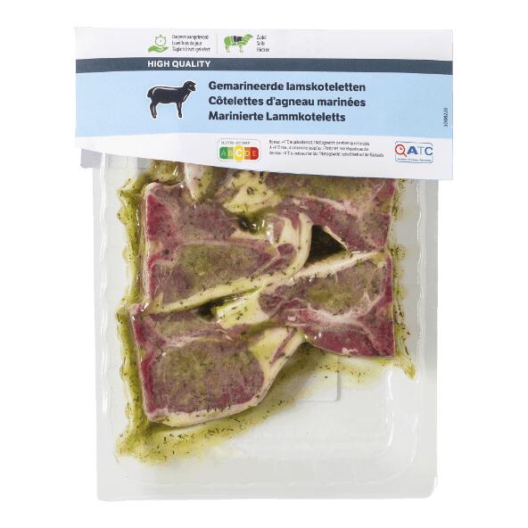 Côtelettes d'agneau marinées