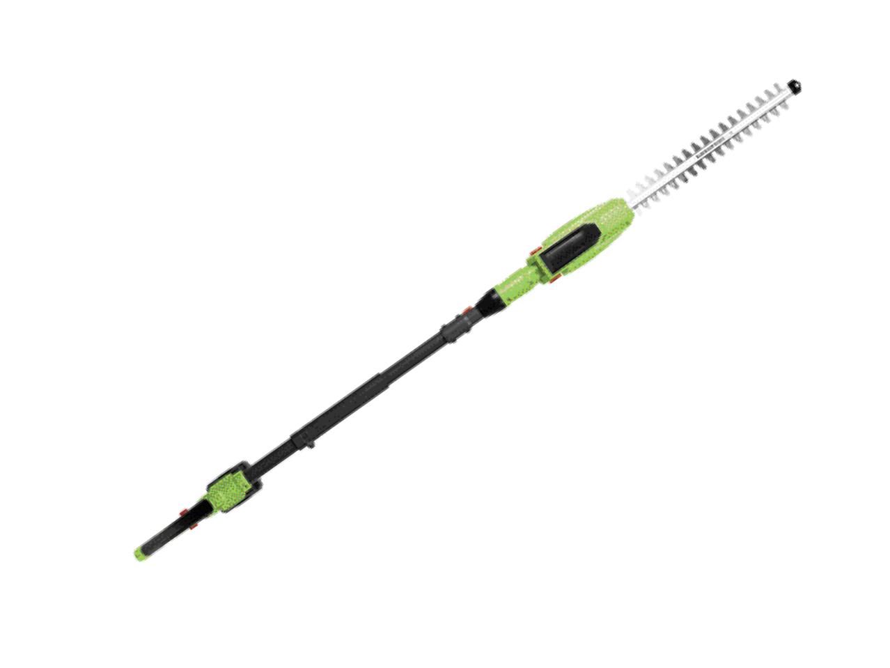 FLORABEST 20V Li-Ion Cordless Long-Reach Hedge Trimmer