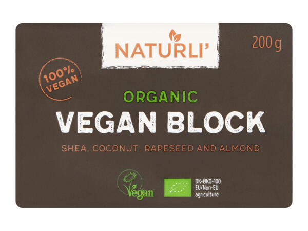 NaturlÍ Organic Vegan Block