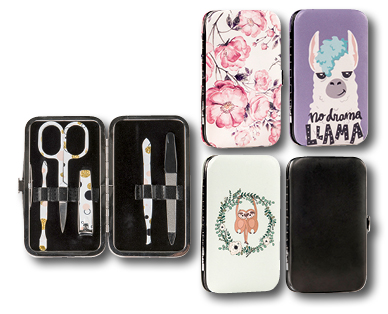 Trousse de manucure "style", 5 ou 6 pièces OMBIA