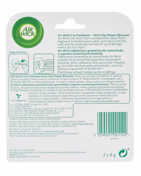 Blossom Pebble Car Air Freshener