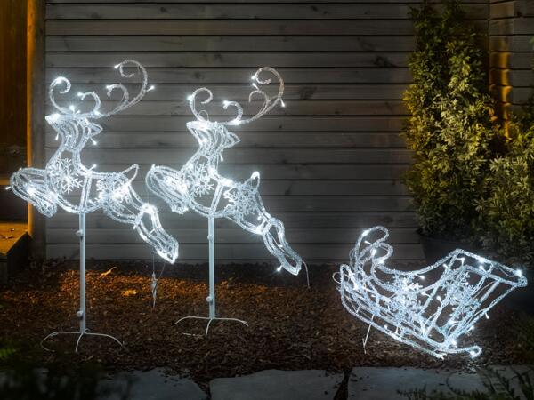 3D-Lichterschlauchfiguren-Set
