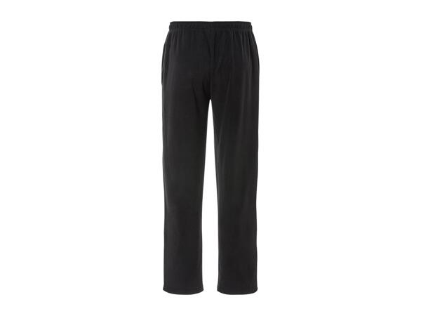 Black Livergy Men's Fleece Tracksuit - 2 Piece Set