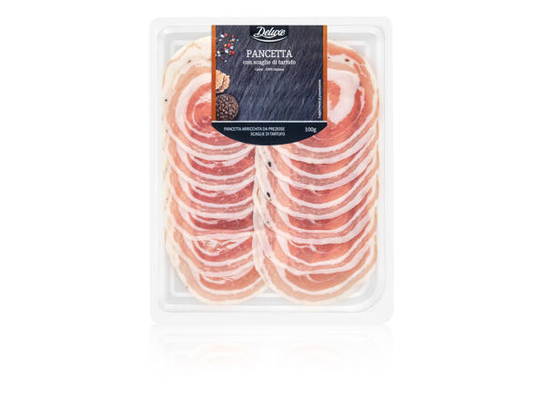 Rolled Bacon Slices with Truffle