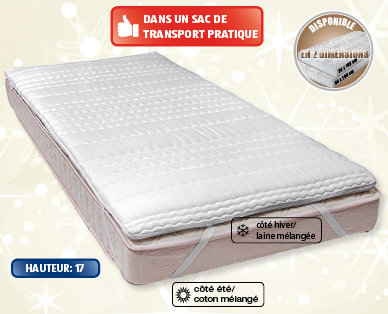 Surmatelas MY NIGHT STYLE