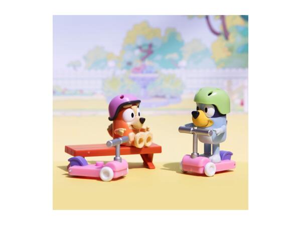 Bluey and Bingo's Scooter Fun Playset