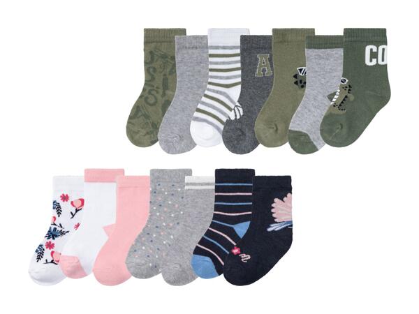 Chaussettes, set de 7 paires